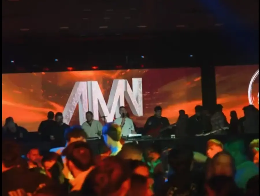 Visuales en vivo en Evento Amnesia